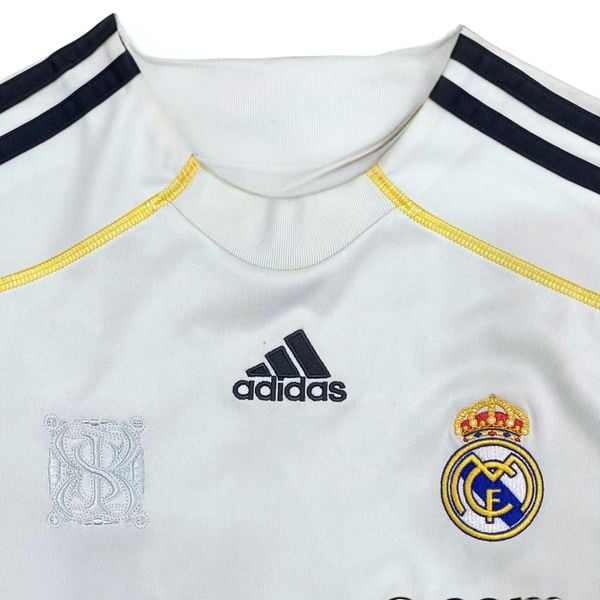 ÁO BÓNG ĐÁ REAL MADRID 2009/10 CHÍNH HÃNG SÂN NHÀ BẢN FAN - E84352