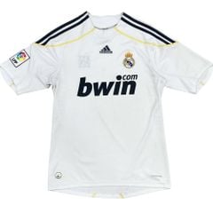 ÁO BÓNG ĐÁ REAL MADRID 2009/10 CHÍNH HÃNG SÂN NHÀ BẢN FAN - E84352