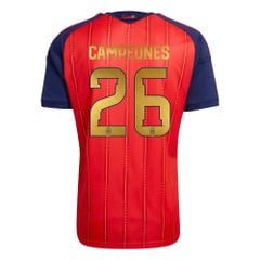 NAMESET CAMPEONES 26 KỈ NIỆM VÔ ĐỊCH WORLDCUP AUTHENTIC TÂY BAN NHA 2026/27 SÂN NHÀ 2 SAO