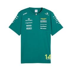 ÁO THUN F1 ASTON MARTIN 2026 FERNANDO ALONSO PUMA CHÍNH HÃNG 713890-01