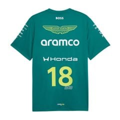 ÁO THUN F1 ASTON MARTIN 2026 LANCE STROLL PUMA CHÍNH HÃNG 713891-01