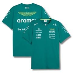 ÁO THUN F1 ASTON MARTIN 2026 PUMA CHÍNH HÃNG 713889-01