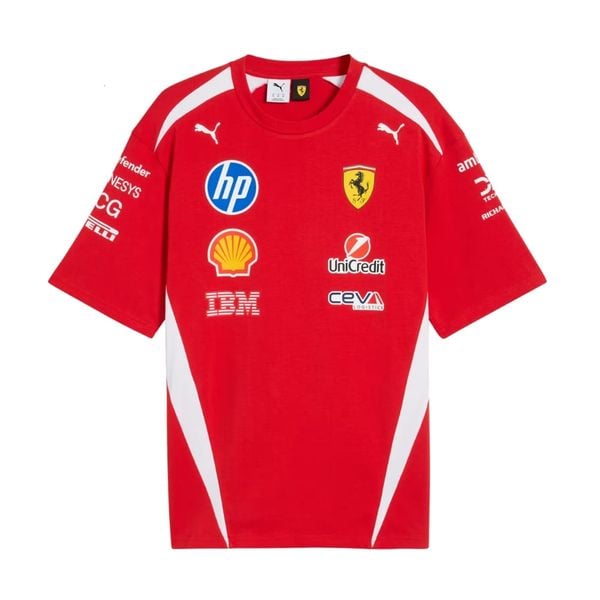 ÁO THUN F1 SCUDERIA FERRARI 2026 PUMA CHÍNH HÃNG 713827_01