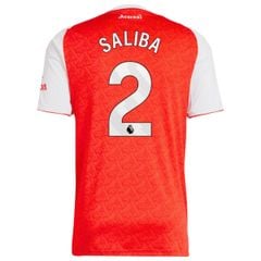 ÁO BÓNG ĐÁ ARSENAL 2025/26 SÂN NHÀ CHÍNH HÃNG FAN JI9517 - NAMESET SALIBA 2 NGOẠI HẠNG ANH