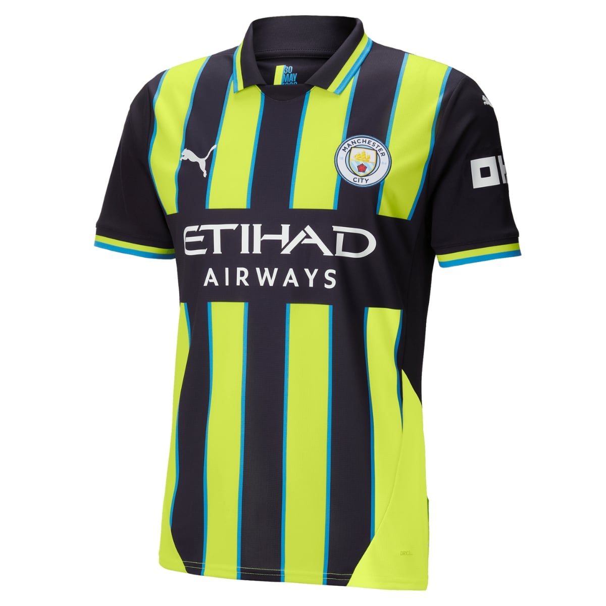 ÁO BÓNG ĐÁ MANCHESTER CITY 2024/25 CHÍNH HÃNG BẢN FAN 775086-02
