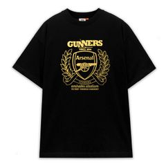 Áo Thun SPIDY Arsenal ATASN15 Form Rộng Unisex – Big Logo Gunners | Áo Fan Pháo Thủ