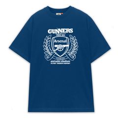 Áo Thun SPIDY Arsenal ATASN15 Form Rộng Unisex – Big Logo Gunners | Áo Fan Pháo Thủ