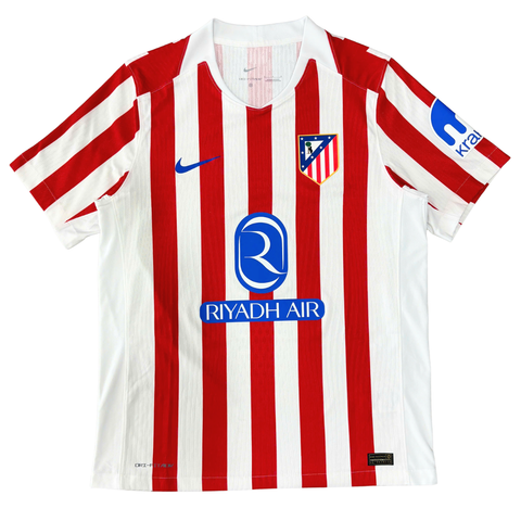 ÁO BÓNG ĐÁ ATLETICO MADRID 2025/26 SÂN NHÀ CHÍNH HÃNG PLAYER HJ4541-614 KHÔNG TAG - 10/10