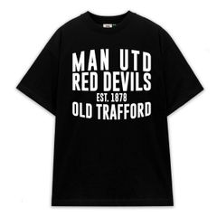 ÁO THUN SPIDY MU ATMU04 FORM RỘNG UNISEX – QUỶ ĐỎ MANCHESTER UNITED