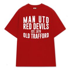 ÁO THUN SPIDY MU ATMU04 FORM RỘNG UNISEX – QUỶ ĐỎ MANCHESTER UNITED