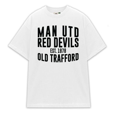ÁO THUN SPIDY MU ATMU04 FORM RỘNG UNISEX – QUỶ ĐỎ MANCHESTER UNITED