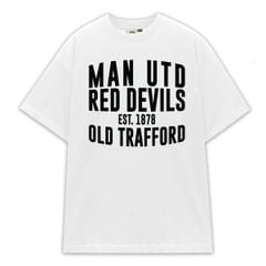 ÁO THUN SPIDY MU ATMU04 FORM RỘNG UNISEX – QUỶ ĐỎ MANCHESTER UNITED