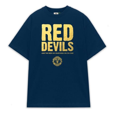 ÁO THUN SPIDY MU ATMU15 FORM RỘNG UNISEX – QUỶ ĐỎ RED DEVILS MANCHESTER UNITED