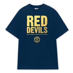 ÁO THUN SPIDY MU ATMU15 FORM RỘNG UNISEX – QUỶ ĐỎ RED DEVILS MANCHESTER UNITED