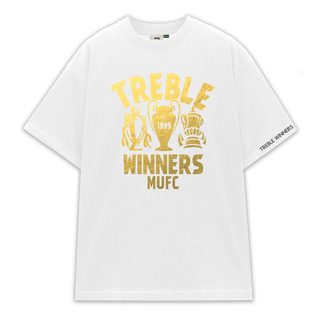 ÁO THUN SPIDY MU ATMU25 – QUỶ ĐỎ TREBLE WINNER MU FC