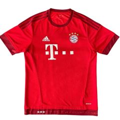 ÁO BÓNG ĐÁ BAYERN MUNICH 2015/16 SÂN NHÀ BẢN FAN - S14294 ( KHÔNG TAG, 7/10 )