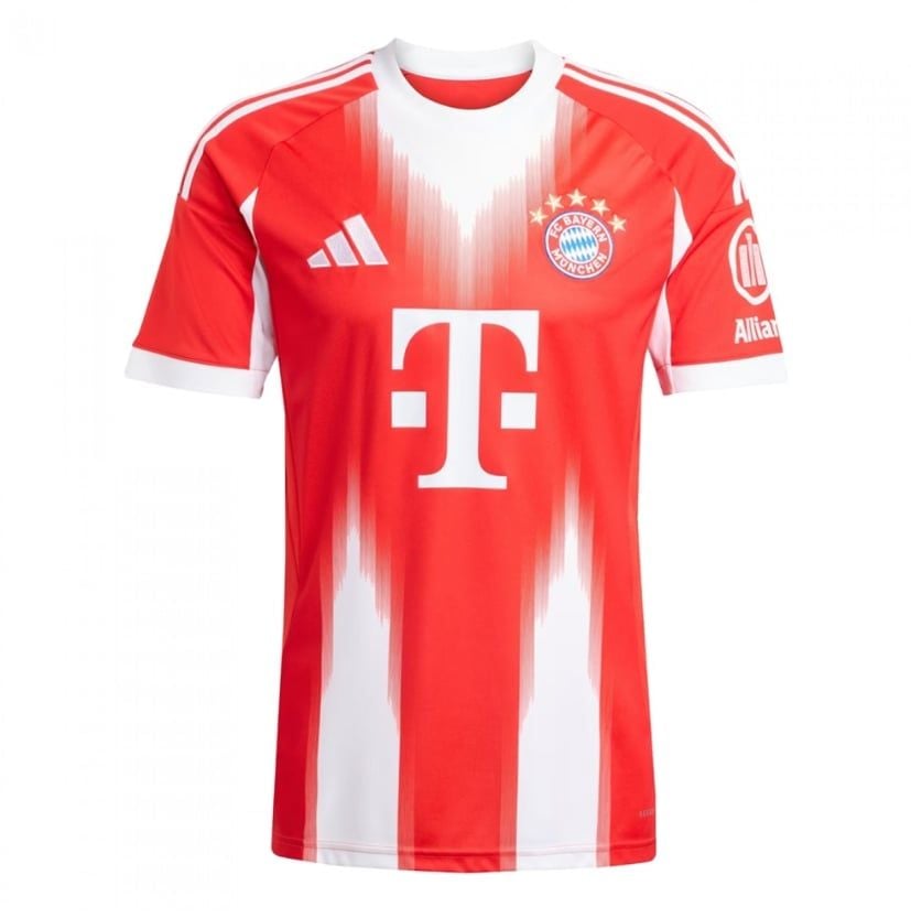 ÁO BÓNG ĐÁ BAYERN MUNICH 2025/26 CHÍNH HÃNG SÂN NHÀ FAN JJ2137