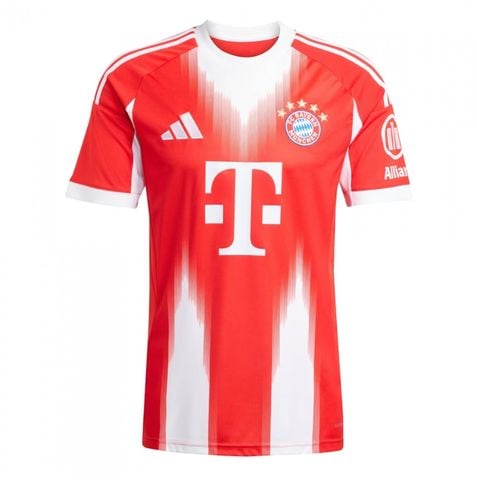 ÁO BÓNG ĐÁ BAYERN MUNICH 2025/26 CHÍNH HÃNG SÂN NHÀ FAN JJ2137