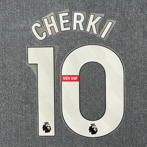 NAMESET CHERKI 10 AUTHENTIC MANCHESTER CITY SÂN NHÀ 2025/26 EPL