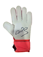 GĂNG TAY THI ĐẤU CÓ CHỮ KÝ CỦA PETER SCHMEICHEL CHÍNH HÃNG - HC0621
