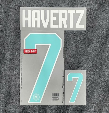 NAMESET HAVERTZ 7 AUTHENTIC ĐỨC SÂN KHÁCH 2026 WORLD CUP