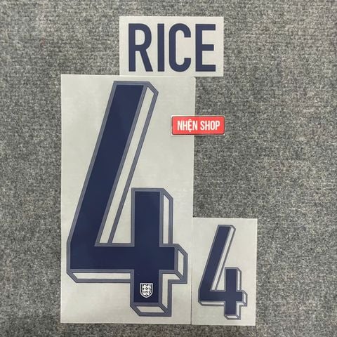 NAMESET RICE 4 AUTHENTIC ANH SÂN NHÀ 2024 EURO & NATIONS LEAGUE