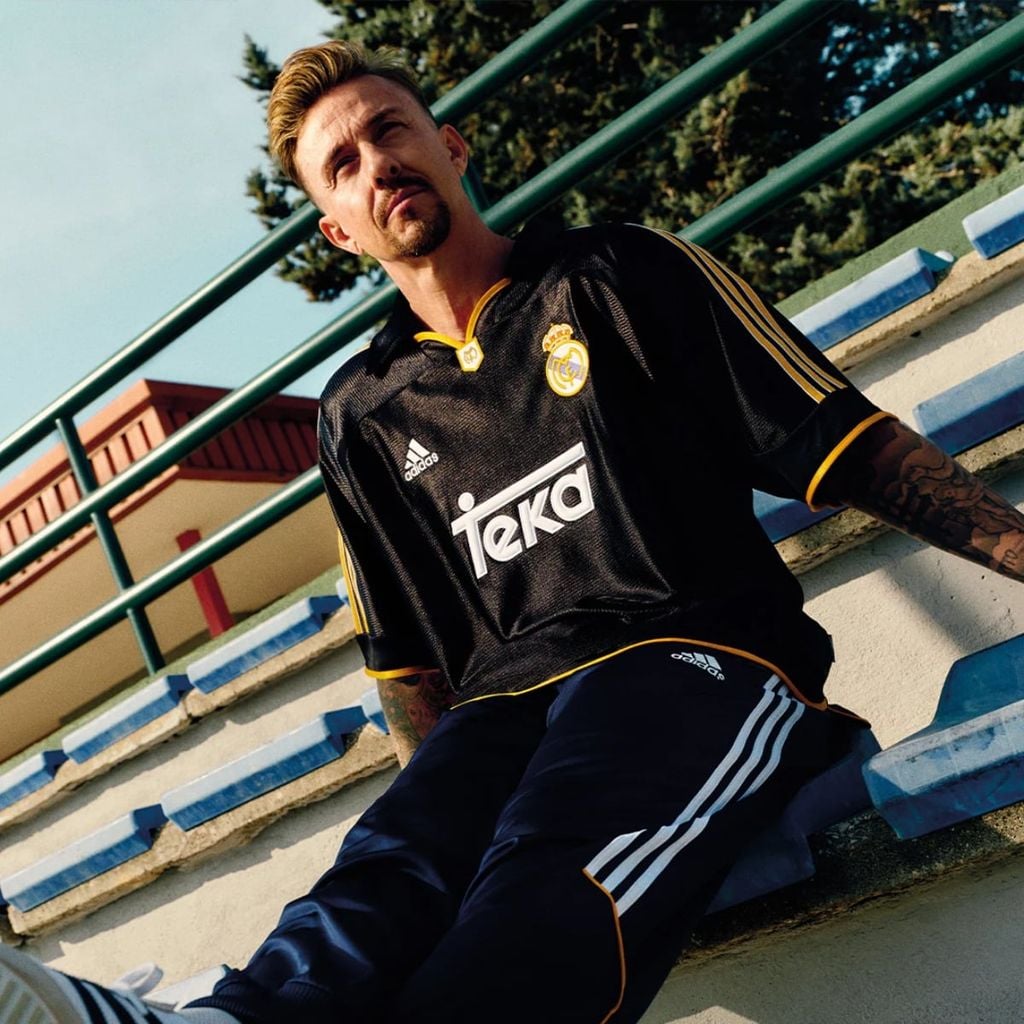 ÁO BÓNG ĐÁ REAL MADRID 1999/00 CHÍNH HÃNG SÂN KHÁCH RETRO - JW1992