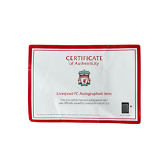 ÁO BÓNG ĐÁ LIVEPOOL 2022/23 SÂN NHÀ CHÍNH HÃNG FAN - DM1843-609 + CHỮ KÍ ANDREW ROBERTSON & GIẤY CHỨNG NHẬN