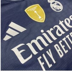 ÁO BÓNG ĐÁ REAL MADRID 2025/26 SÂN KHÁCH PLAYER CHÍNH HÃNG - NAMESET BELLINGHAM #5 - PATCH C1 - KHIÊN VÔ ĐỊCH FIFA INTERCONTINENTAL 2024  - JV5920