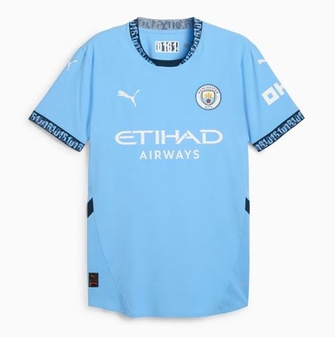 ÁO BÓNG ĐÁ MANCHESTER CITY 2024/25 SÂN NHÀ CHÍNH HÃNG BẢN PLAYER 775050 01