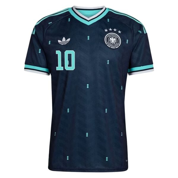 ÁO BÓNG ĐÁ ĐỨC WC2026 SÂN KHÁCH CHÍNH HÃNG PLAYER - NAMESET MUSIALA #10-  JN2070