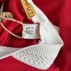 ÁO BÓNG ĐÁ MANCHESTER UNITED 2021/22 CHÍNH HÃNG SÂN NHÀ PLAYER H31090 - PATCH CHAMPION LEAGUE  SIZE S (UK)