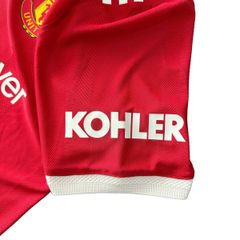 ÁO BÓNG ĐÁ MANCHESTER UNITED 2021/22 CHÍNH HÃNG SÂN NHÀ PLAYER H31090 - PATCH CHAMPION LEAGUE  SIZE S (UK)