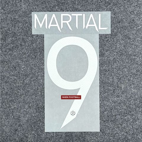 NAMESET MARTIAL #9 AUTHENTIC MUFC MANCHESTER UNITED SÂN NHÀ 2021/23 CUP