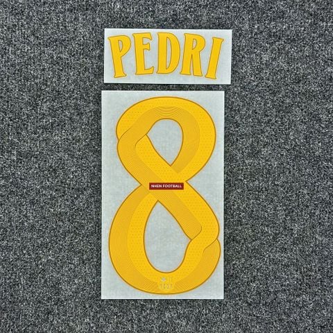 NAMESET PEDRI 8 AUTHENTIC BARCELONA 26/27 FONT CUP