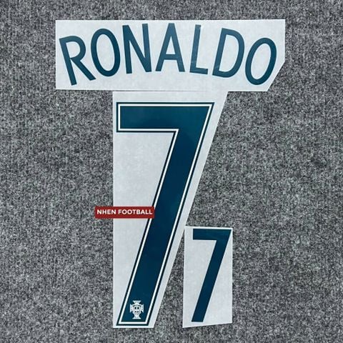 NAMESET RONALDO 7 AUTHENTIC BỒ ĐÀO NHA SÂN KHÁCH EURO 2016