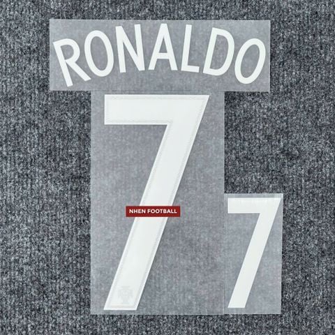NAMESET RONALDO 7 AUTHENTIC BỒ ĐÀO NHA SÂN NHÀ EURO 2016