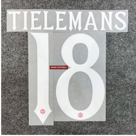 NAMESET TIELEMANS 18 AUTHENTIC MUFC MANCHESTER UNITED SÂN NHÀ 2025/26 CUP