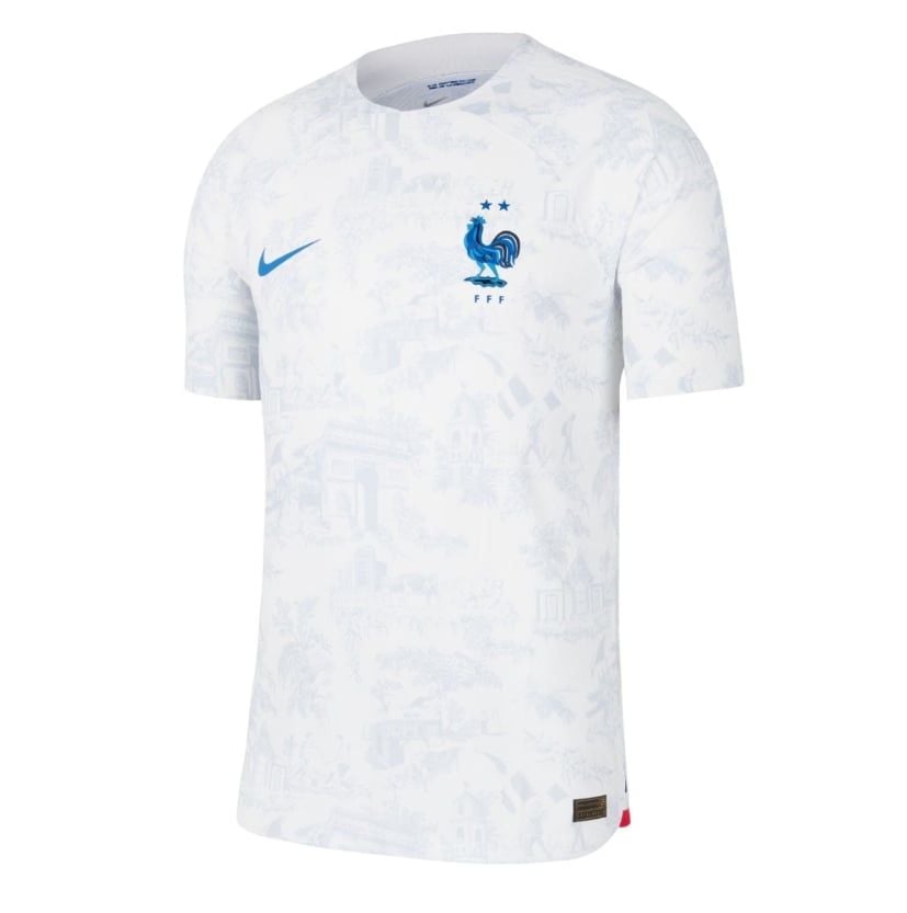 ÁO BÓNG ĐÁ PHÁP 2022/23 CHÍNH HÃNG SÂN KHÁCH PLAYER - DN0624-100