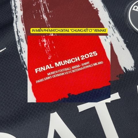 ÁO BÓNG ĐÁ PSG 2024/25 SÂN NHÀ CHÍNH HÃNG PLAYER - NAME CUP DEMBELE 10 FN8774-411