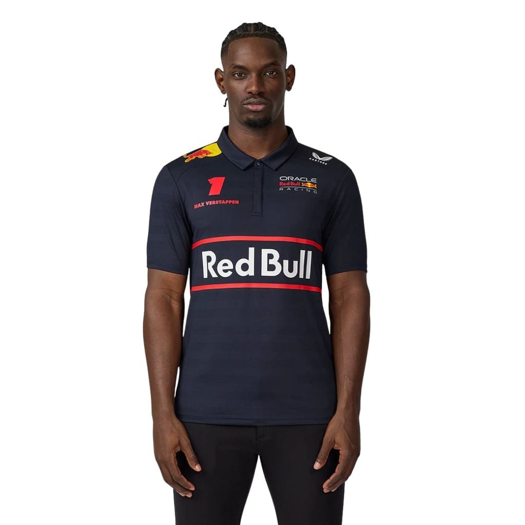 ÁO POLO F1 RED BULL RACING 2025 MAX VERSTAPPEN CHÍNH HÃNG CASTORE TM10296-020
