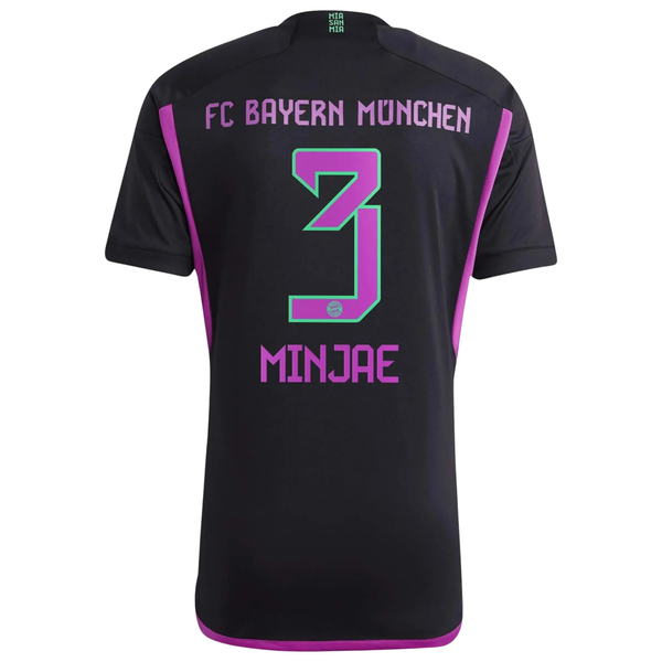 NAMESET MIN JAE 3 AUTHENTIC BAYERN MUNICH SÂN KHÁCH 2023/24 BUNDESLIGA & UCL