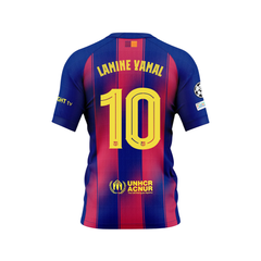 NAMESET LAMINE YAMAL 10 AUTHENTIC BARCELONA SÂN NHÀ 2025/26 UCL
