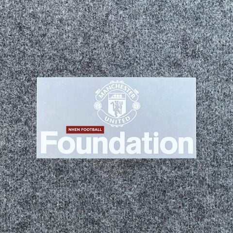 SPONSOR MANCHESTER UNITED FOUNDATION CHÍNH HÃNG - MANCHESTER UNITED 2026/2027 UCL