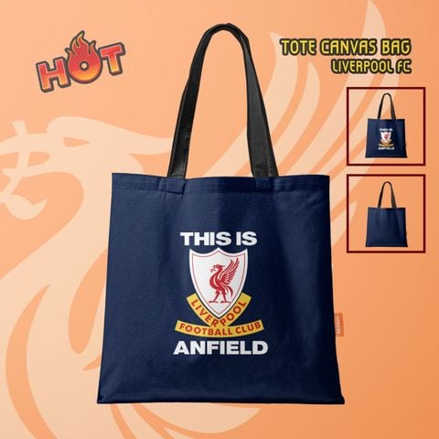 TÚI TOTE CANVAS LIVERPOOL FC 