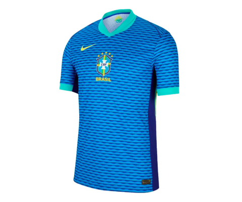 ÁO BÓNG ĐÁ TUYỂN BRAZIL 2024 SÂN KHÁCH CHÍNH HÃNG PLAYER - FJ4269-458