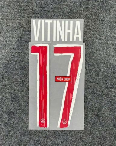NAMESET VITINHA 17 AUTHENTIC PARIS SAINT-GERMAIN SÂN NHÀ 2024/25 UCL