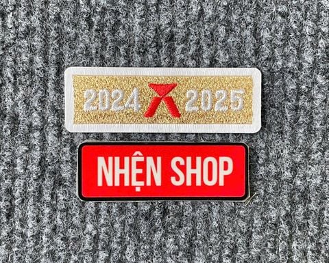 PATCH VÔ ĐỊCH LA LIGA MÙA GIẢI 2024/25 (DÀNH RIÊNG CHO ÁO BARCELONA 2025/26)