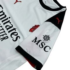 ÁO BÓNG ĐÁ AC MILAN 2025/26 CHÍNH HÃNG PLAYER SÂN KHÁCH 779970-02 - KHÔNG TAG - 10/10