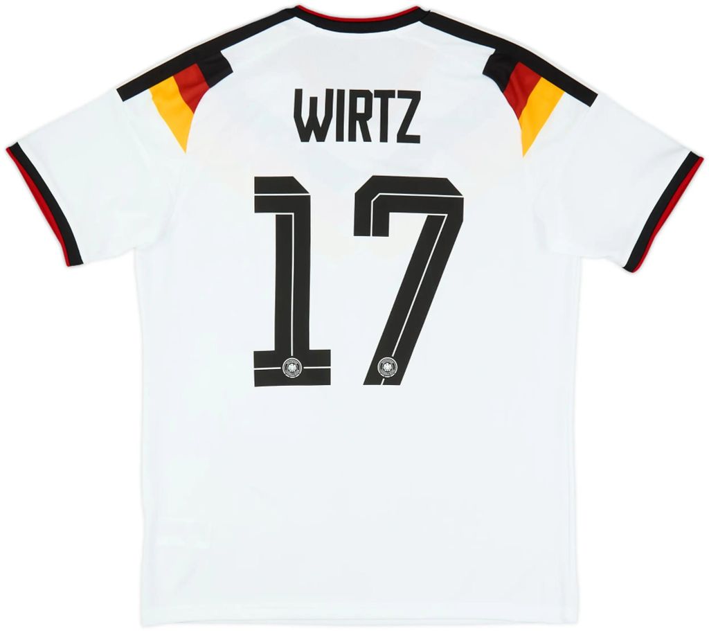 NAMESET WIRTZ 17 AUTHENTIC ĐỨC SÂN NHÀ 2026 WORLD CUP
